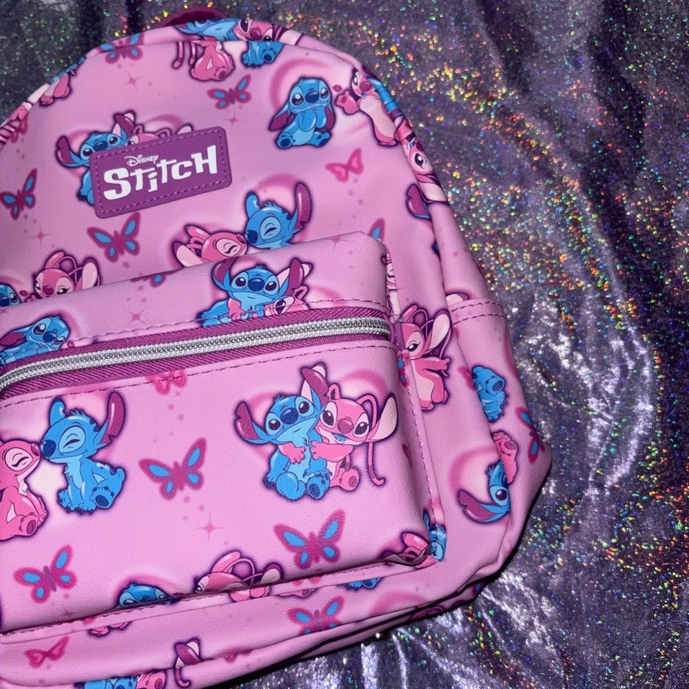 Kids Stitch and Angel Mini Backpack
